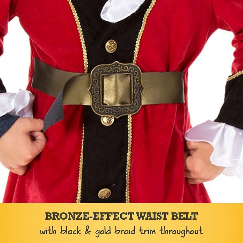 PRETEND TO BEE Pirate Captain Fancy Dress Costume for Kids,
