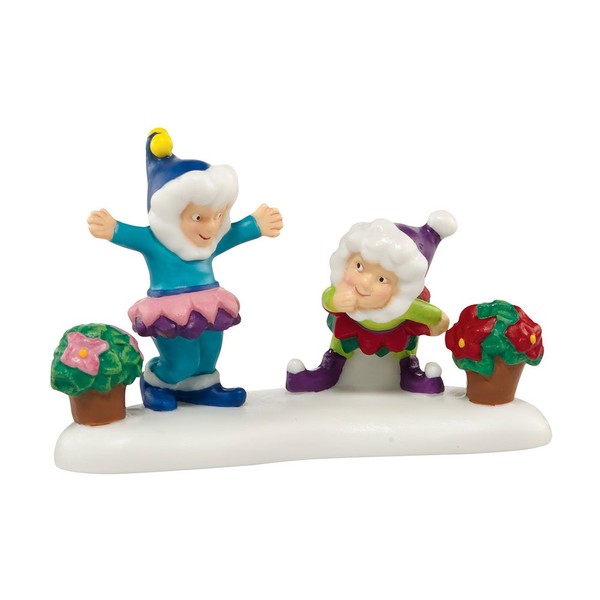 Department 56 North Pole Village A Bloomin' Merry Christmas Accessory Figurine, 1.75 inch