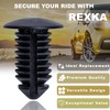 Rexka 20 pcs Trim Panel Retainer Clip Push Pin Compatible