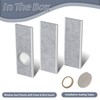 Flamorrow Portable Air Conditioner Window Seal Kit with Insulation Foam