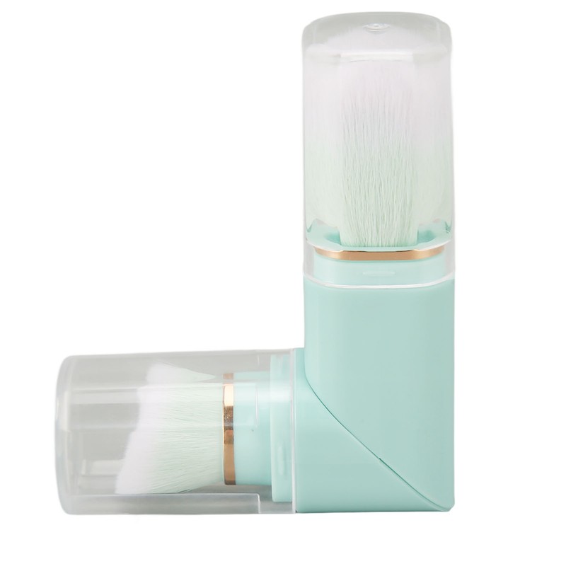 Capsule Makeup Brush Double Ended Telescopic Powder Brush Travel Size