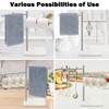 Winmien Standing Hand Towel Holder, Hand Towel Stand with Marble