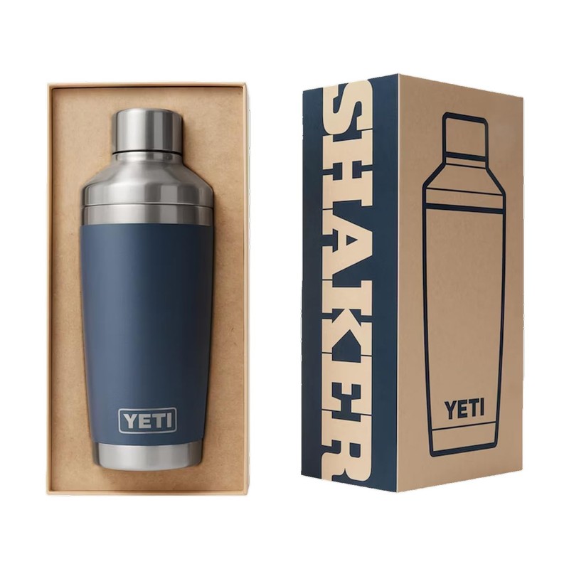 YETI Rambler 20 oz Cocktail Shaker, Stainless Steel, Vacuum Insulated,