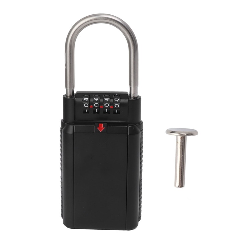 Password Key Box 4 Digit Combination Safe Metal Key Lock