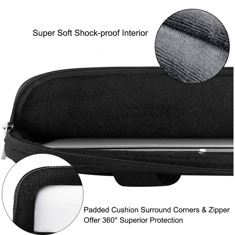 Voova Laptop Bag 13-14 Inch, 360° Protective Laptop Case Sleeve