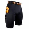 HO Soccer Impact Shield SR Goalkeeper Shorts, Unisex, Adult, Black,