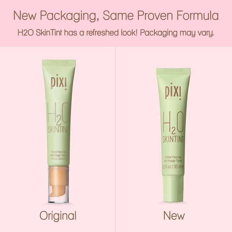 Pixi H2O SkinTint | Tinted Face Gel Moisturizer | Lightweight