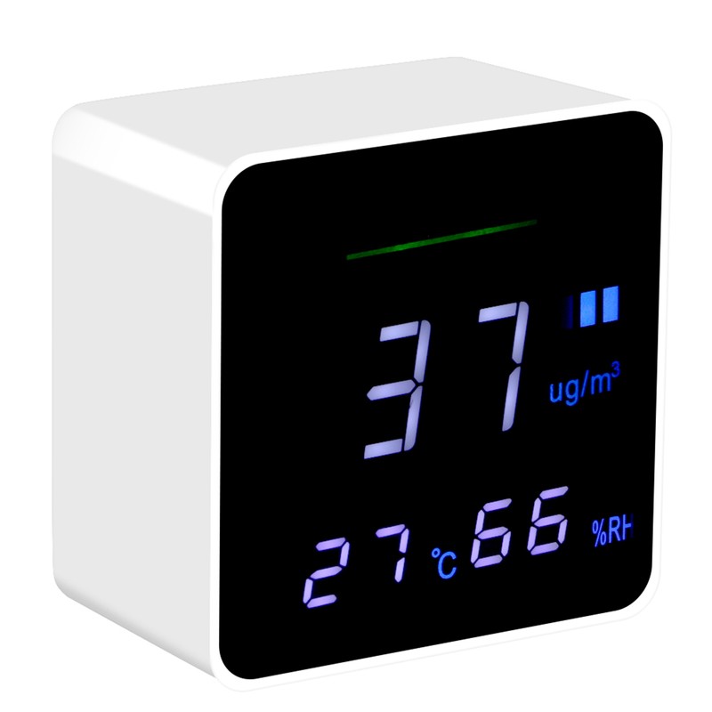 Compact Portable PM2.5 Tester Detector Air Quality Monitor Testing Tool