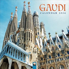 Gaudí Wall Calendar 2024 (Art Calendar)