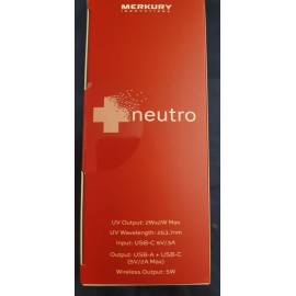 Merkury Innovations Neutro UV Phone Sterilizer + Wireless Charger