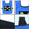 BEOIUCZZY Pack of 2 Sticky Ball Vest, Dodgeball Game Set,