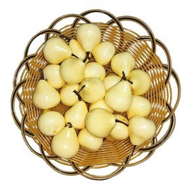 PsajfzZ Artificial Mini Pear Fake Plastic Strawberries Fruits Festival Decoration Orangees 20 Pcs