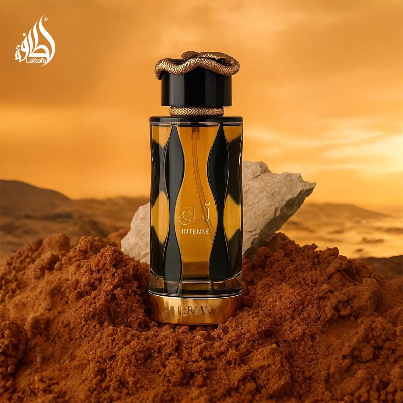 Lattafa Teriaq Intense for Unisex Eau de Parfum Spray, 3.4