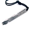 Titanium Pry Bar Crowbar Nail Puller Outdoor Survival With Pocket