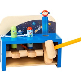 Small Foot, Hammer Game with Space Figures for Small Space Pioneers