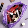Translucent mesh pouch, pretty pouch, cosmetic pouch, transparent wave / 반투명 메쉬 파우치 예쁜파우치 화장품파우치 투명파