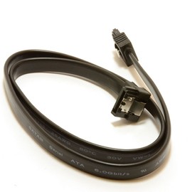 kenable SATA 3 Locking Plug to Right Angle Plug 6Gb High Speed Cable Lead 50cm