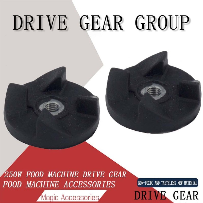 8 PCS Top Base Gear Top Base Plastic Gear Rubber