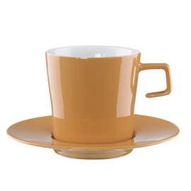 Cafe au Lait Cup with Saucer 0 25l