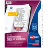 Avery A-Z Tab Dividers for 3-Ring Binders, Customizable Table of