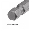 sourcing map 1/4" Quick-Change Hex Shank 8mm Nut Setter Driver
