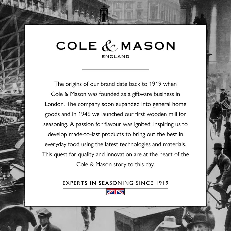 Cole & Mason London Refillable Spice Mill - Kitchen &