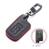 BKY Toyota Exclusive Smart Key Case, Leather, Beige, Harrier Camry,