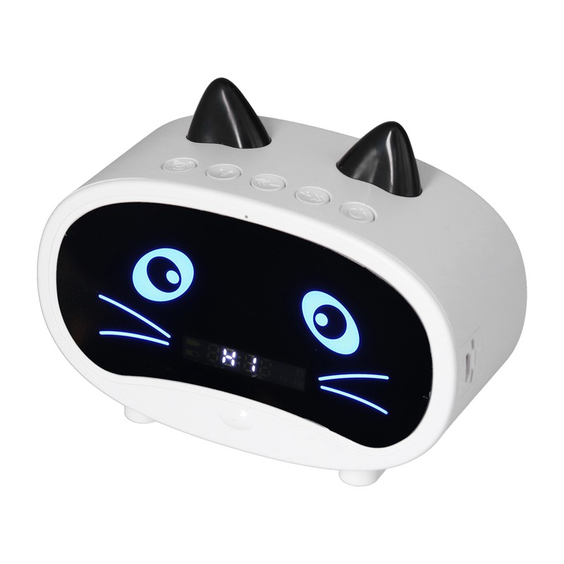 Mini Cartoon Speaker Multifunctional Cute Cat Ear Design Smart Set