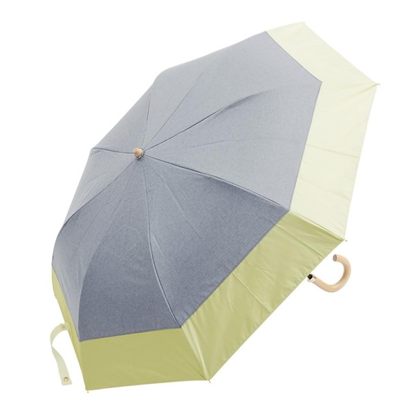 Ogawa 62025 Parasol, Folding Umbrella, Women's, Japanese Umbrella Brand, Inspection, Blocks 100% Shading Rate, UV 99.9% Reduction, Fabric Used, Heat Shield, Durable, Hand Opening, 8 Ribs, LINEDROPS