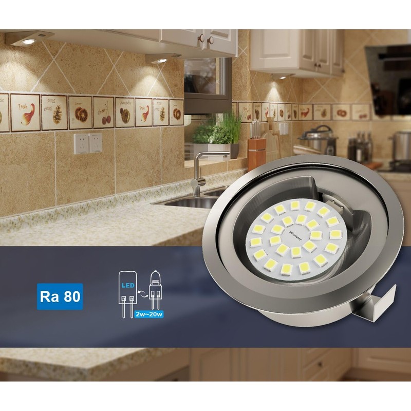 G4 LED Bulb Daylight White 6000K 2W - 20 Watt