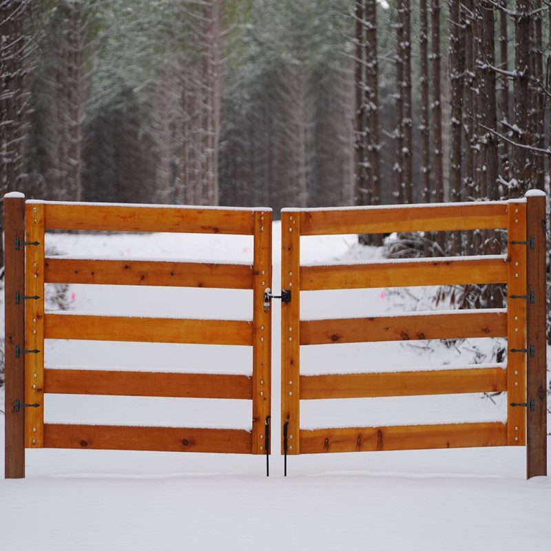 sourcing map 4 Inch Door Tee Hinge, 2Pcs t Strap