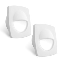 Dream Lighting Caravan Step Light 12v LED Courtesy Deck Stairway Light for RV Campervan Motorhome Camper Trailer Boat Waterproof Pack of 2