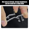 TYFGRT Pack of 40 Curtain Panel Clips and 1 x