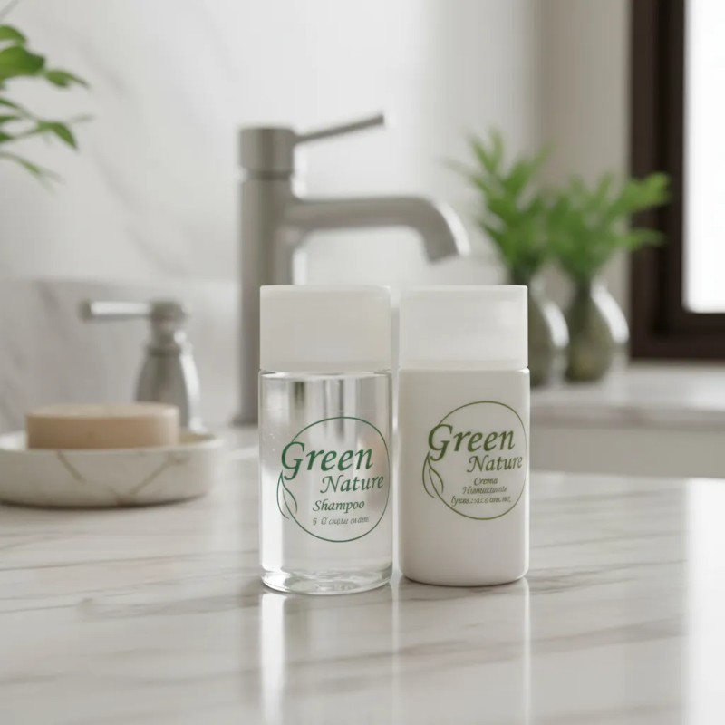 Kit Hotelero Shampoo Jabón Crema Green Nature