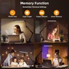 NOEVSBIG LED Desk Lamp with Clamp,2-in-1 Clamp on Desk Lamps