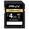 PNY Optima 4GB SDHC Class 4 Flash Memory Card P-SDHC4G4-EF