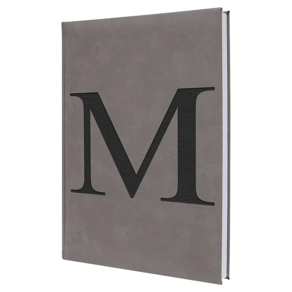 Custom 'M' Initial Notebook - Perfectly Engraved, Great for Personal