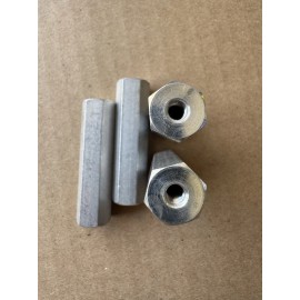 RAF 10-32x1 5/8 Hex Standoff 2256-1032-AL Threaded #10-32 Aluminum Lot Of 20