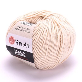 Yarn Art Jeans Yarn 160m, Soft Cotton Amigurumi Doll Animal 50g Knitting Crochet (05)