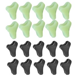 UtySty 20 Pack Ultralight Guyline Tensioners Tent Rope Tensioner Guy Line Tightener Adjuster Fluorescent Buckles Fastener for Utility Rope Shelter Canopy Tarp Paracord Ropes Tie Down Rope
