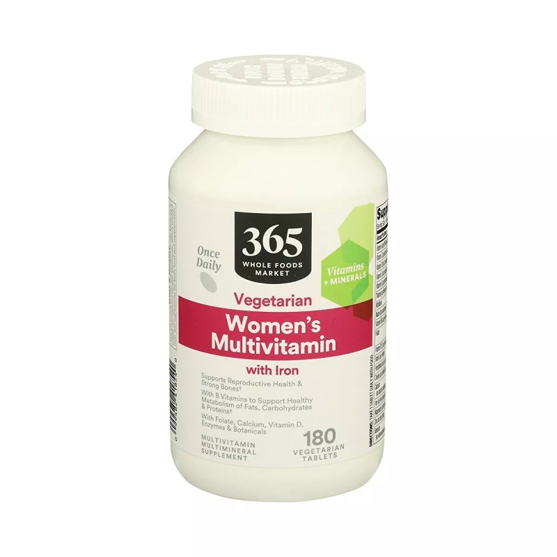 Whole Foods 365 by Whole Foods Multivitamins Women's - with Iron