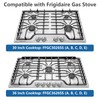 A03546301/02/03 5304525746 5304504839 Knobs for Frigidaire Stove, 5 Pack