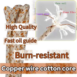 linpel Universal Gasoline Lighter Repair Kit for Fluid and Butane Lighters-Durable 1m Wick, 5A Flint, Cotton, Rubber&Cotton Felt Pad, Spring, Flint Wheel, and Multifunction Disassembly Tools