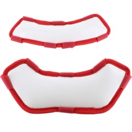 ゼット(ZETT) 野球 キャッチャー用 マスクパッド レッド×ホワイト(6411) BLMP122