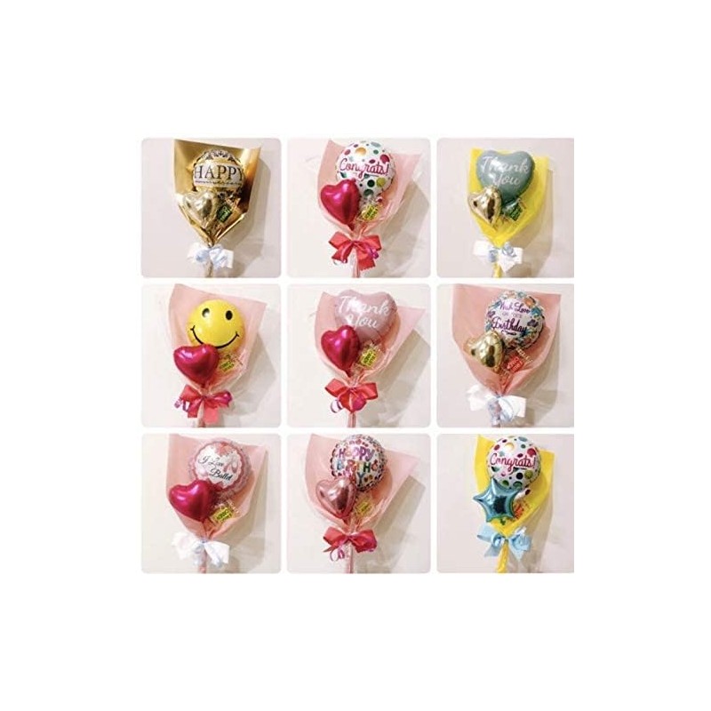 Candy Flower March Mini Message Candy Bouquet, Choose from 20