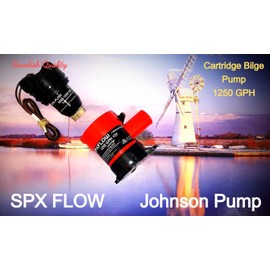 SPX FLOW Johnson Bilge Pump 1250 GPH 12 V 73 l/min Cartridge – Cartridges Bilge Pump, Boat Pump, Ship Pump, Yacht Pump