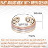 Wallet Adjustable Healthy Magnetic Copper Ring Arthritis Men Women CPR-0932,