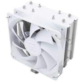 Thermalright Assassin X 120 SE White CPU Air Cooler, 4 Heat Pipes, TL-C12CW PWM Quiet Fan CPU Cooler with S-FDB Bearing, for AMD AM4 AM5/Intel 1700/1150/1151/1200/1851