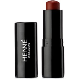 Henné Organics Luxury Lip Tint - All Natural Moisturizing - Sheer Stain With Buildable Color - INTRIGUE