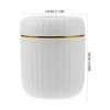 SHINEOFI Mini Trash Can Countertop Waste Can with Lid Waste